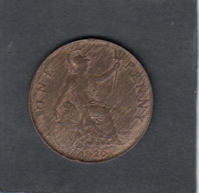 Beschrijving: 1 Penny  GEORGIUS V